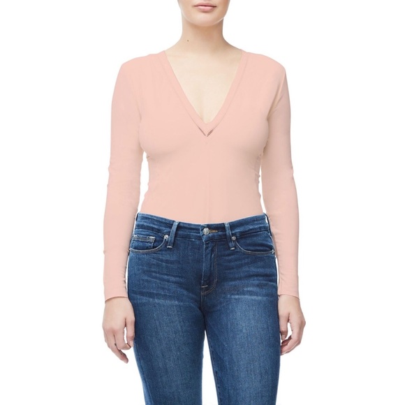 good american pink jeans